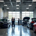 Car service garage in Surrey