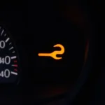 Car Service Indicator Light on Dashboard