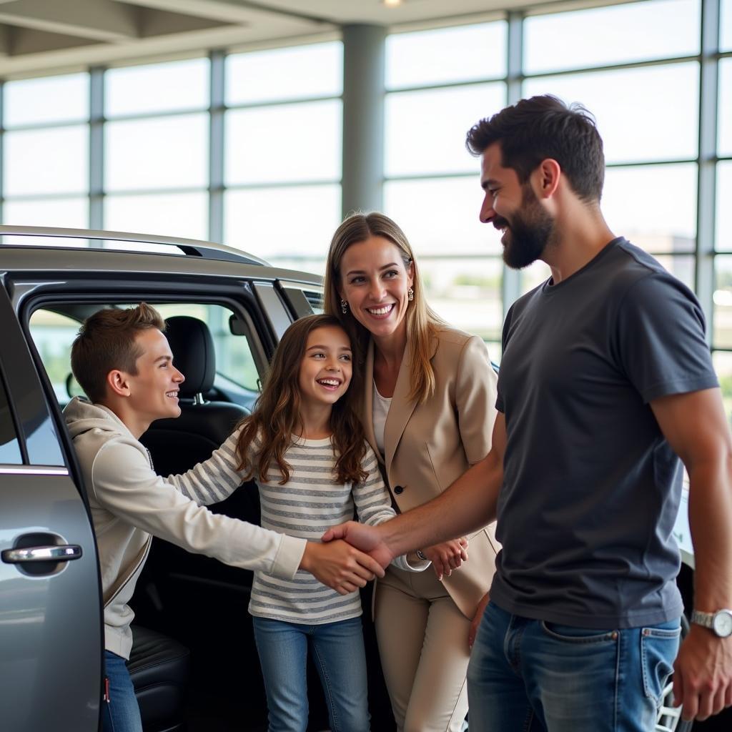 Family Traveling to Key Largo by Car Service