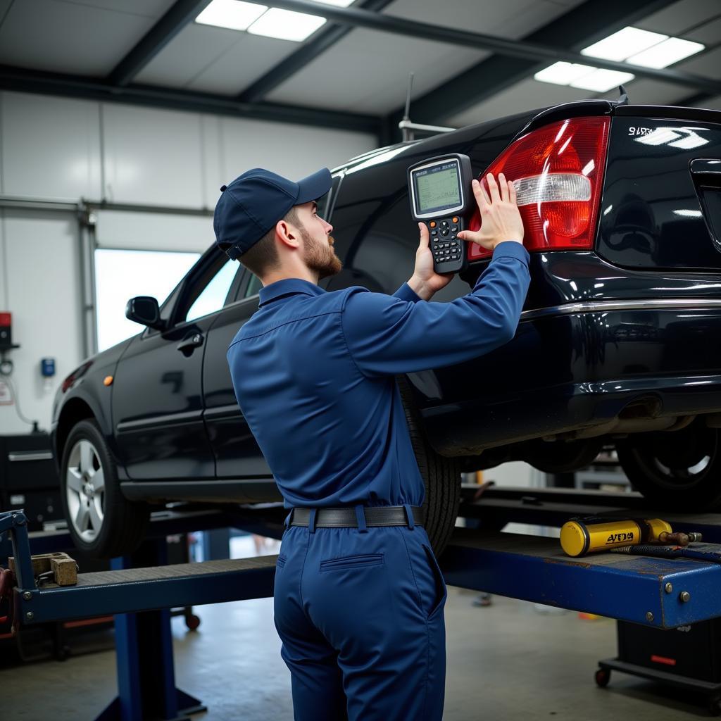 Routine Car Service Check-up in La Ca