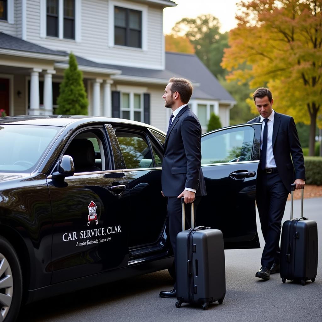 Car Service Pickup at Manchester NH