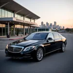 Luxury sedan providing car service between MSP and Rochester, MN