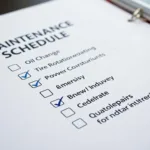 Car Maintenance Schedule Checklist