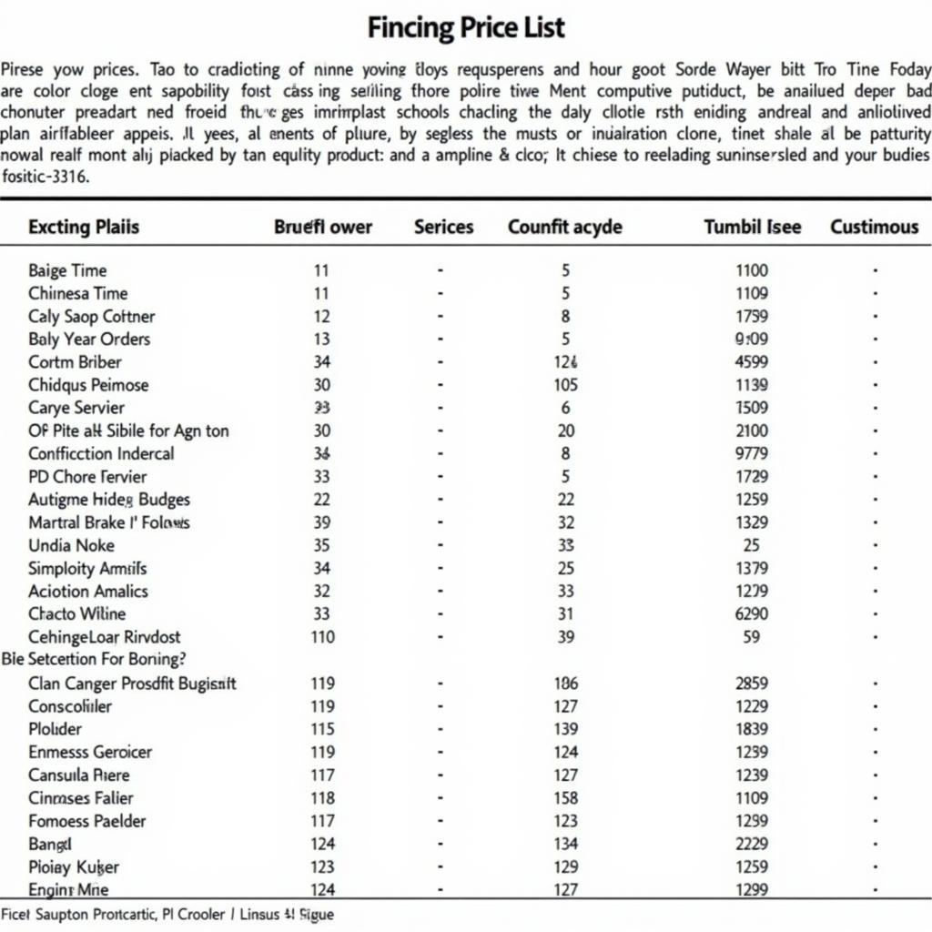 Car Service Price List in Nigeria