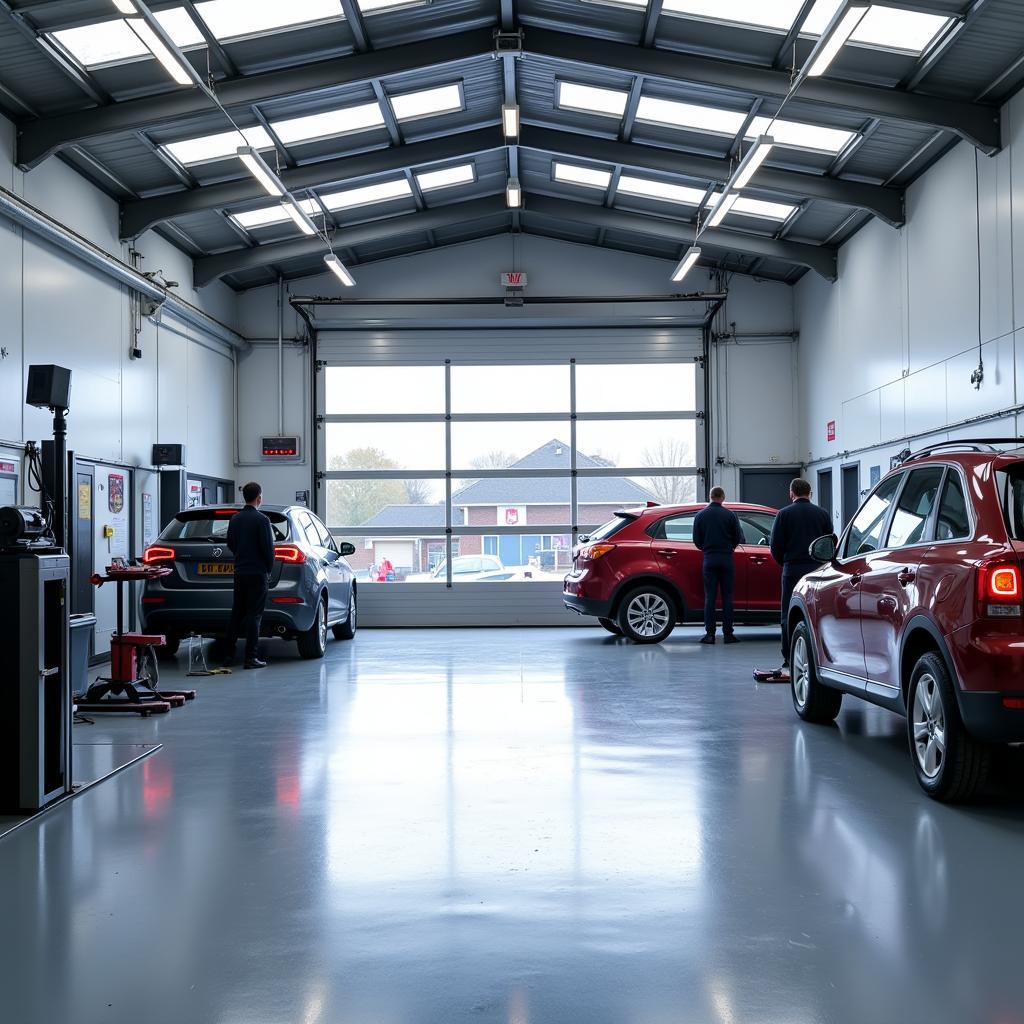 Car Service Reigate: Garage Interior