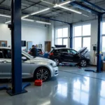 Modern Car Service Workshop in Singapore