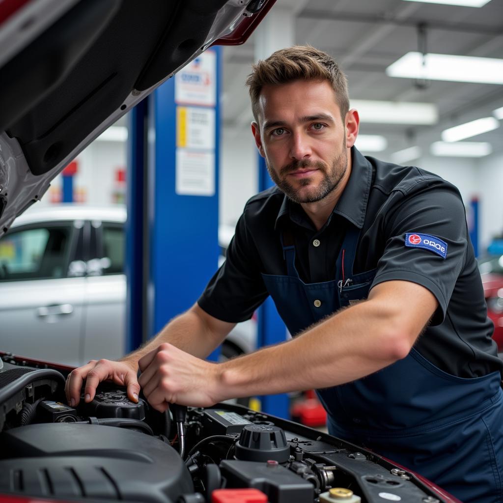 Experienced Car Service Technician in Rugby