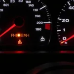 Car Service Warning Lights on Dashboard