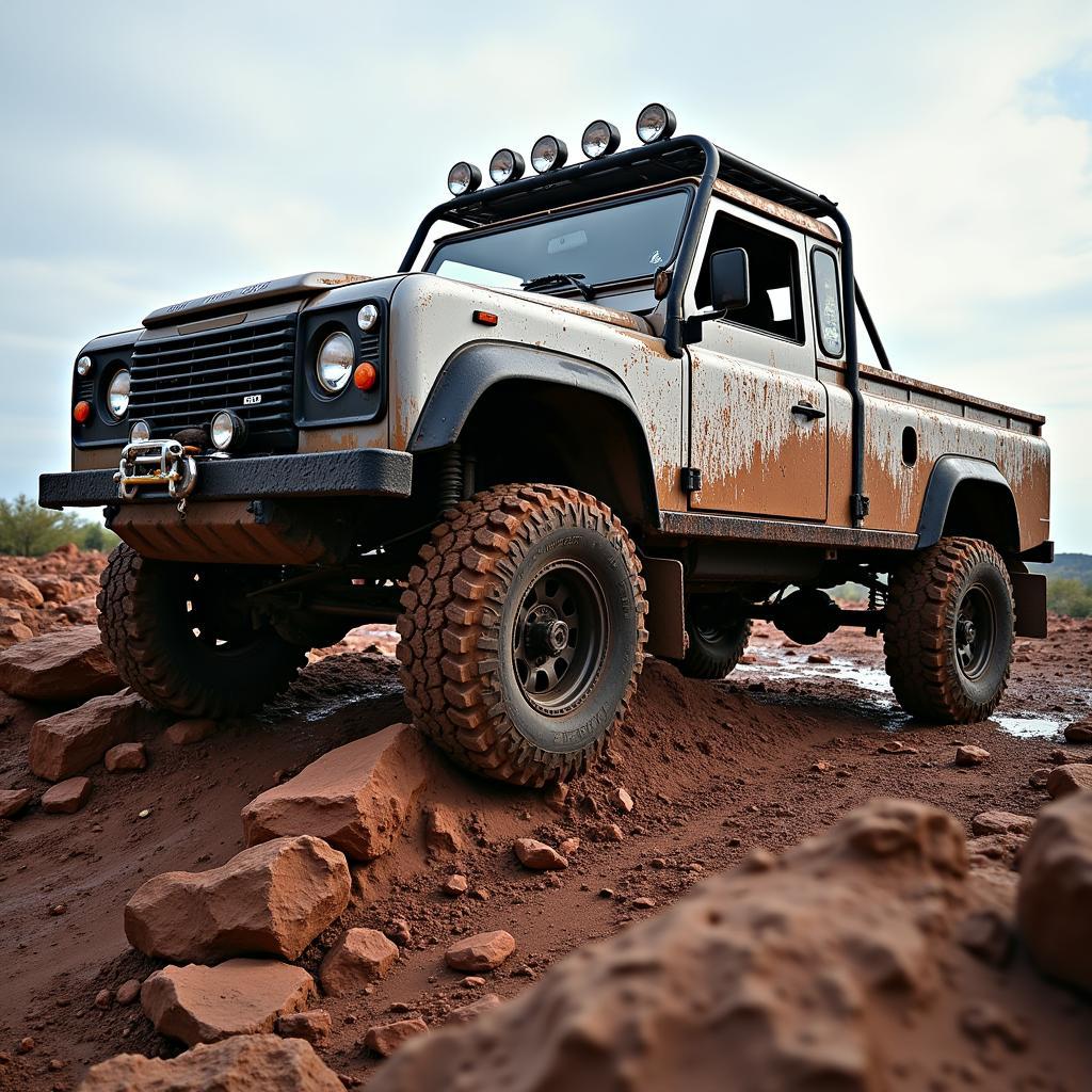 Car with Welded Diff Off-Roading