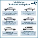 Car service options at Charlotte Douglas International Airport