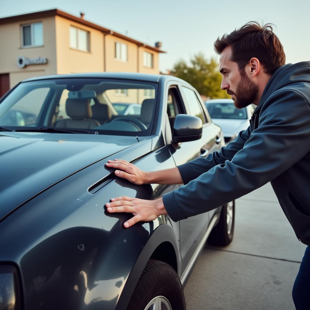 Inspecting the Rental Car