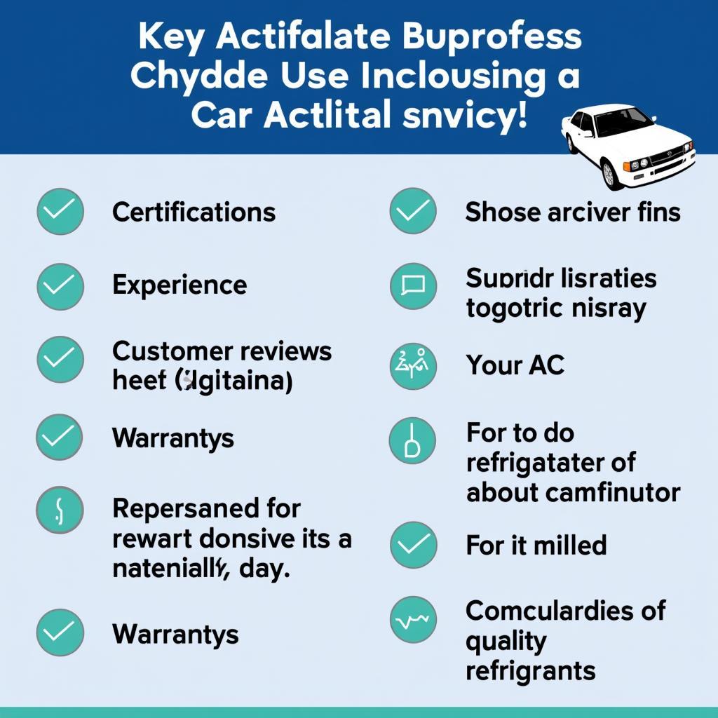 Choosing a Car AC Service Provider