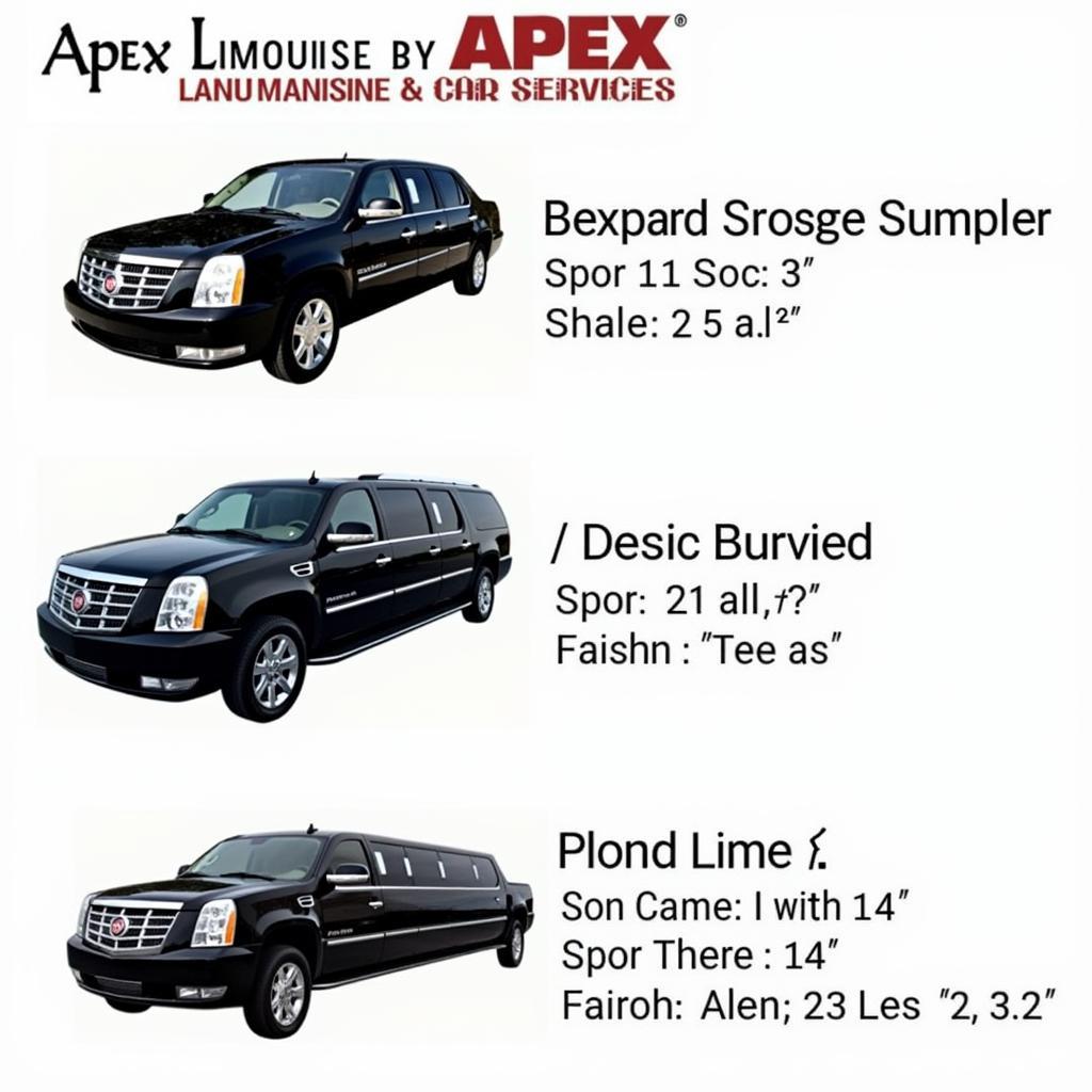 Choosing the Right Apex Limousine for Your Needs