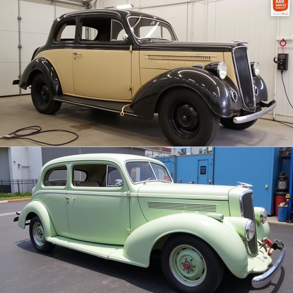 Classic Car Restoration Paint