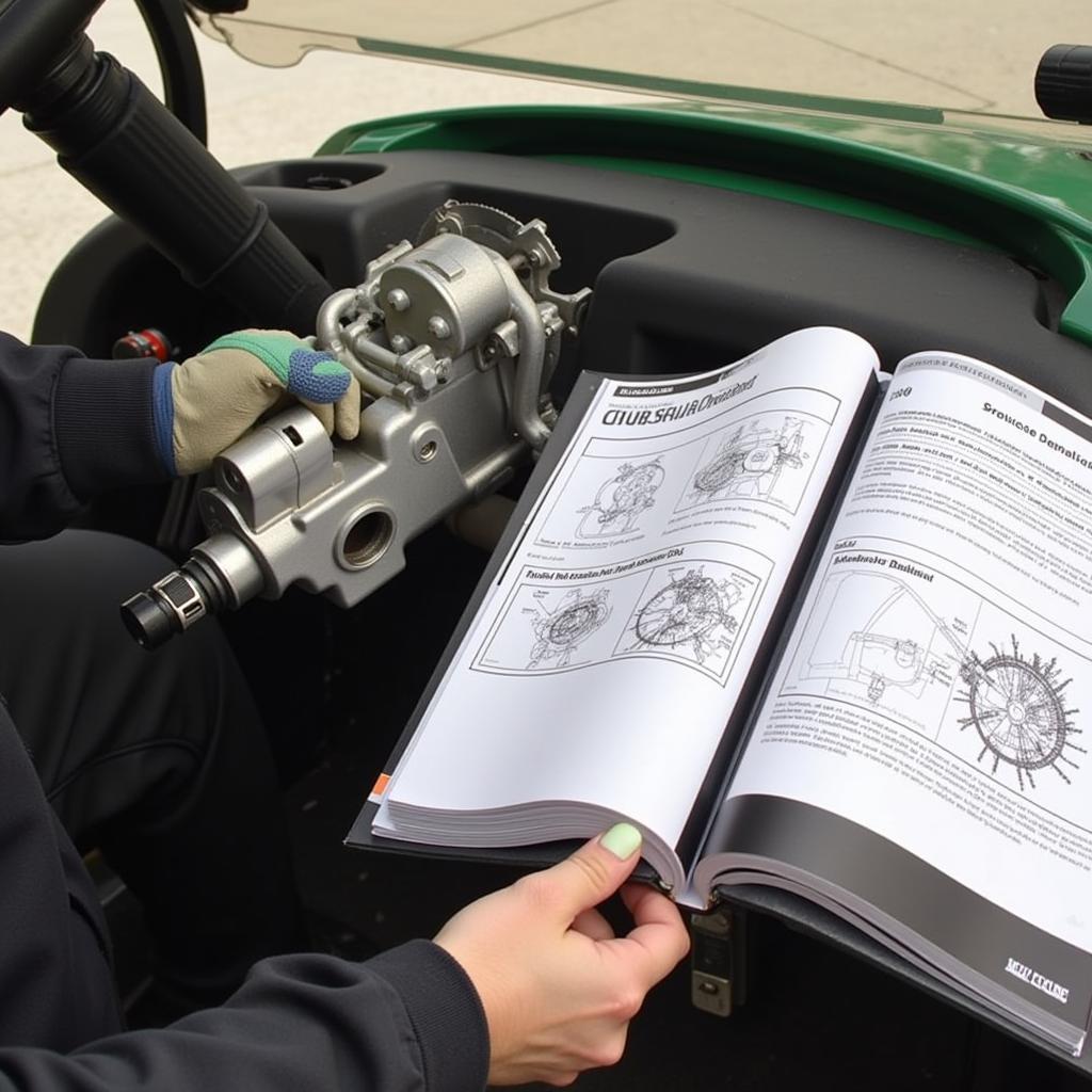 Performing Golf Cart Maintenance with the 2016 Club Car Precedent Service Manual