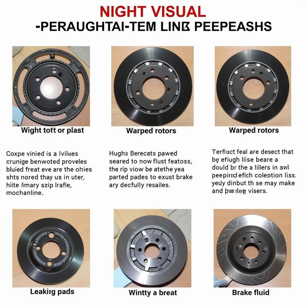 Visual Guide to Common Brake Problems