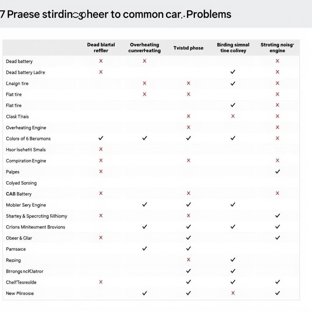 Common Car Problems and Solutions