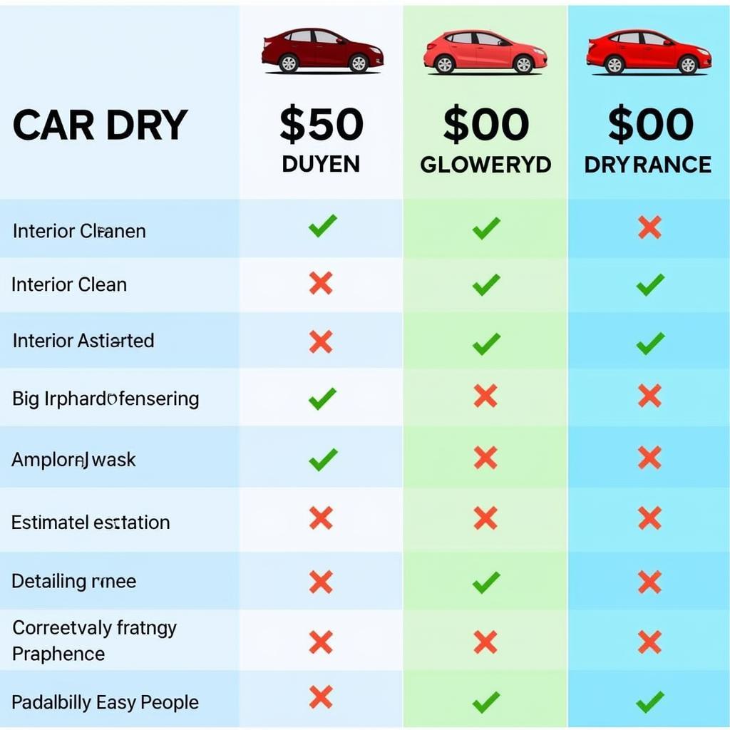 Comparing Different Car Dry Cleaning Services