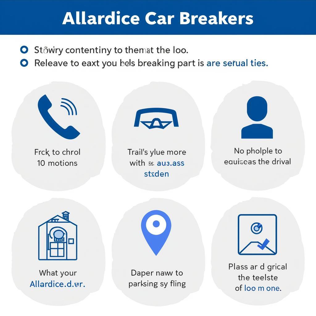 Contacting Allardice Car Breakers for Used Parts