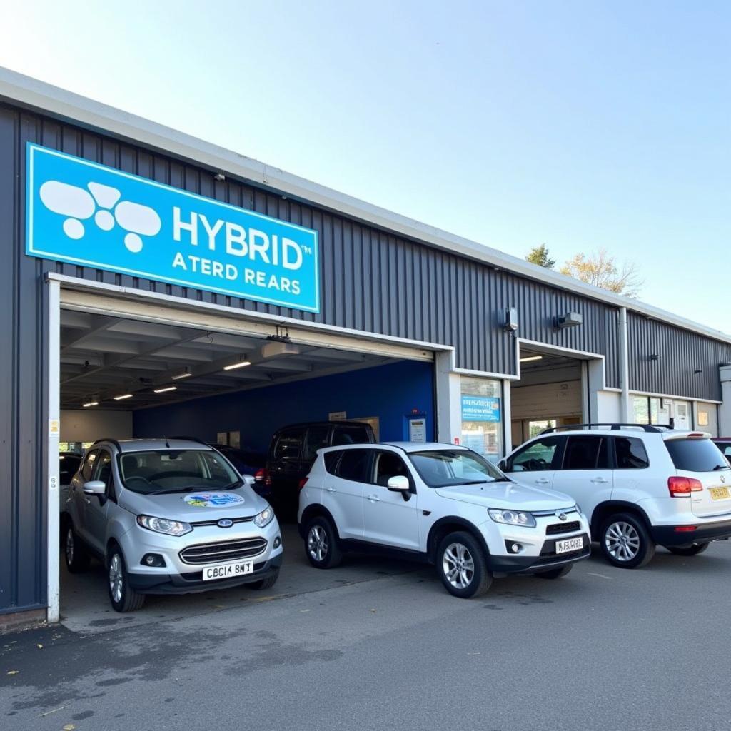 Modern Hybrid Car Service Center in Croydon