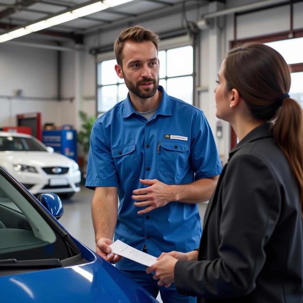 Customer Service in Car Repair