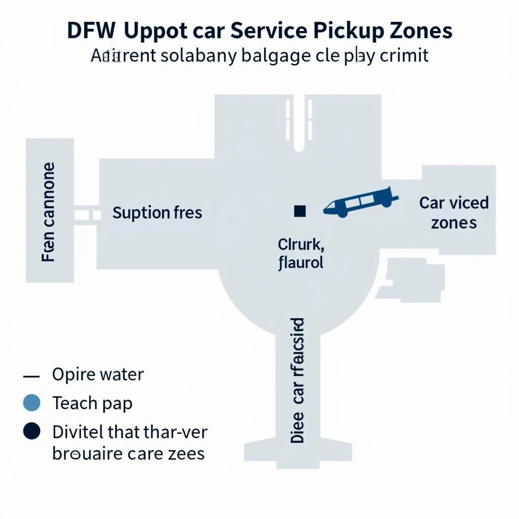 DFW Airport Car Service Pickup Zones