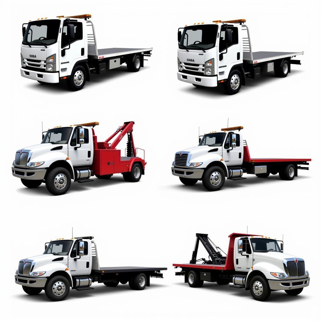 Different Types of Car Recovery Trucks in Stanwell