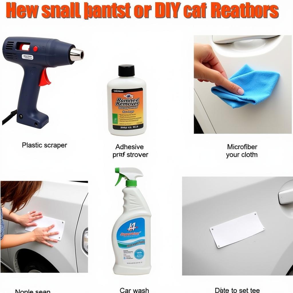 DIY Car Decal Removal Tools and Techniques