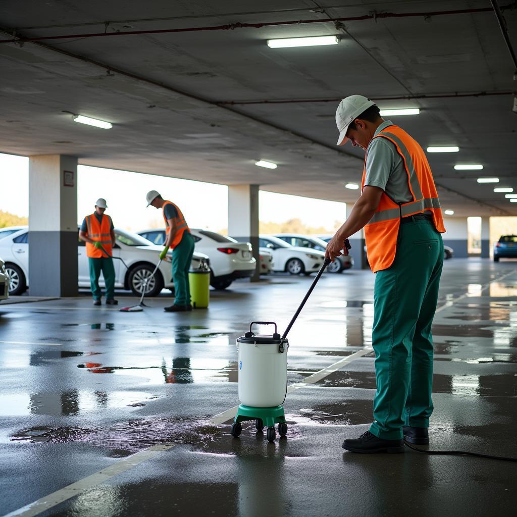 Environmentally Friendly Car Park Cleaning in Melbourne