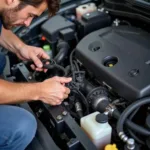 Car Major Service: Engine Components Inspection