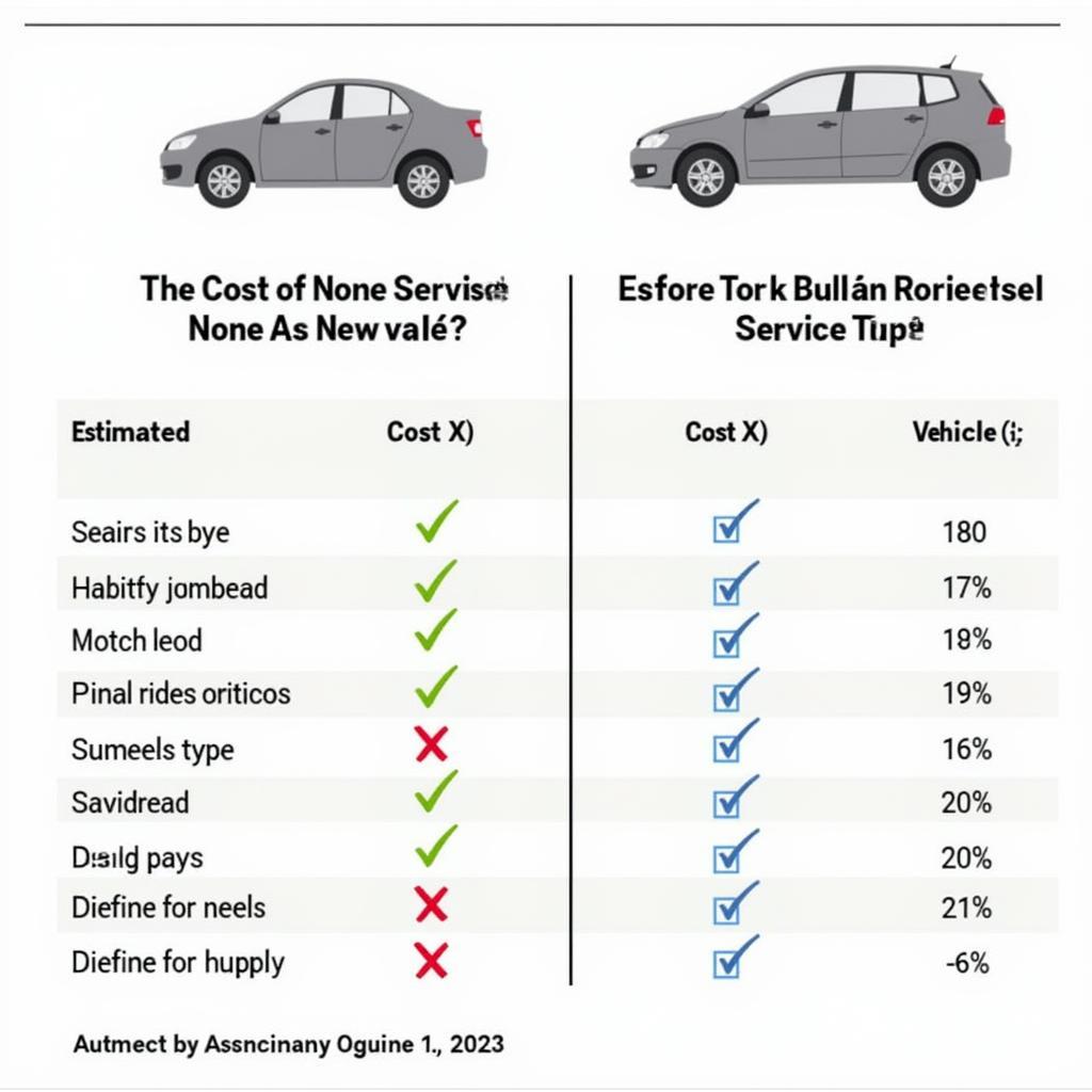 Factors Affecting New Car Service Plan Value