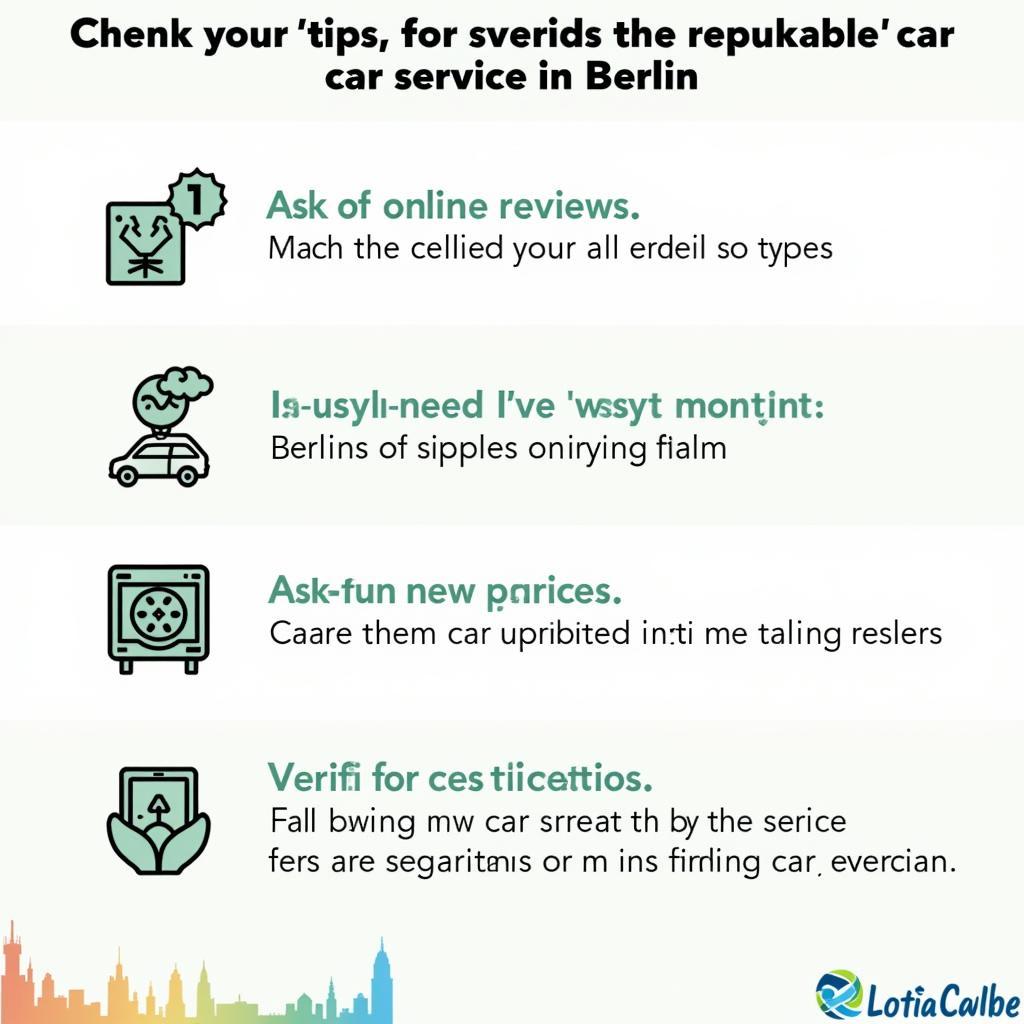 Tips for Finding Reputable Car Service in Berlin