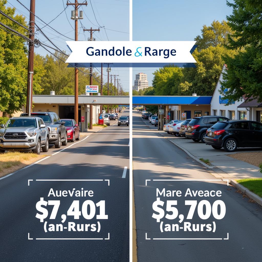 Garage Location and Price Comparison