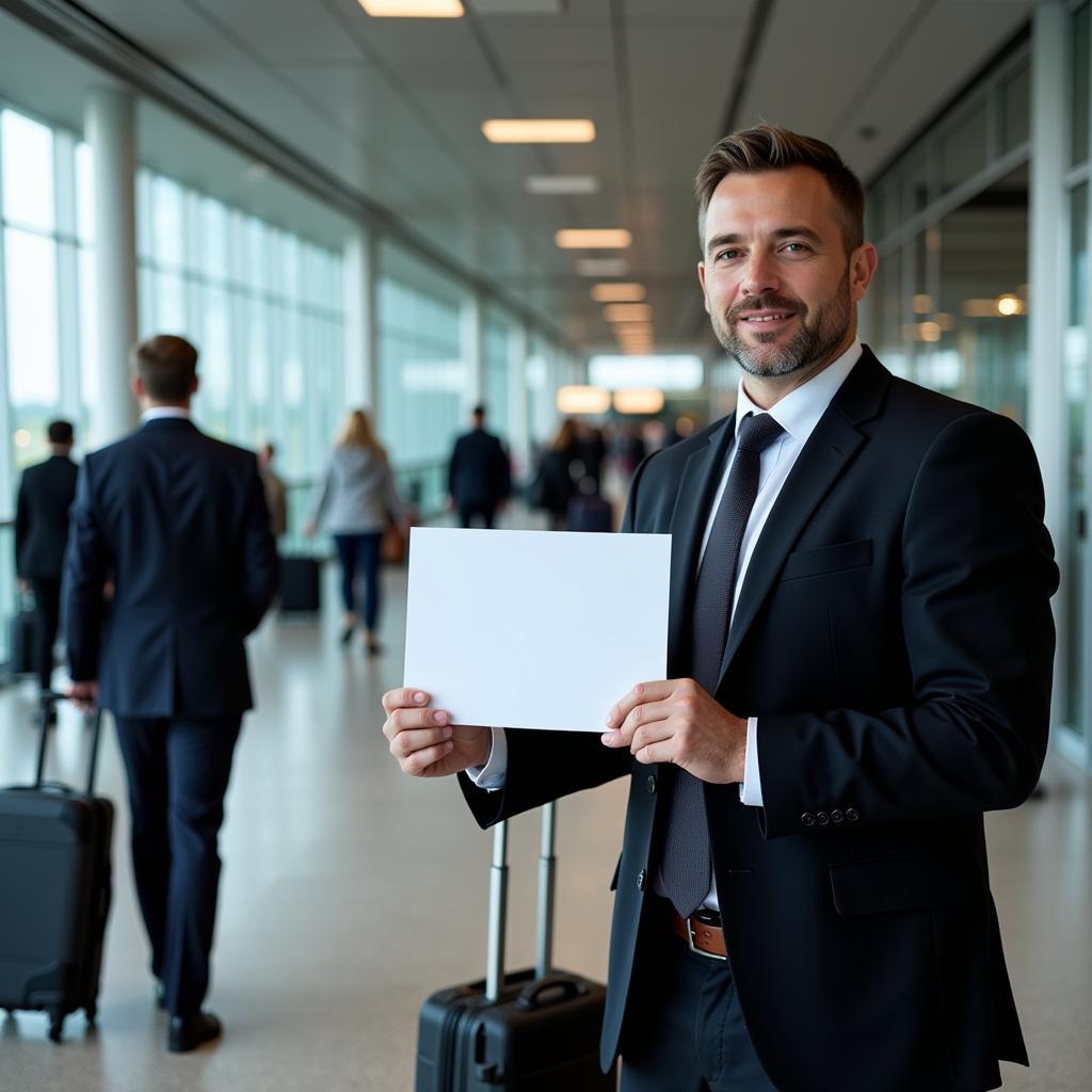 Arriving at Gatwick Airport with a car service