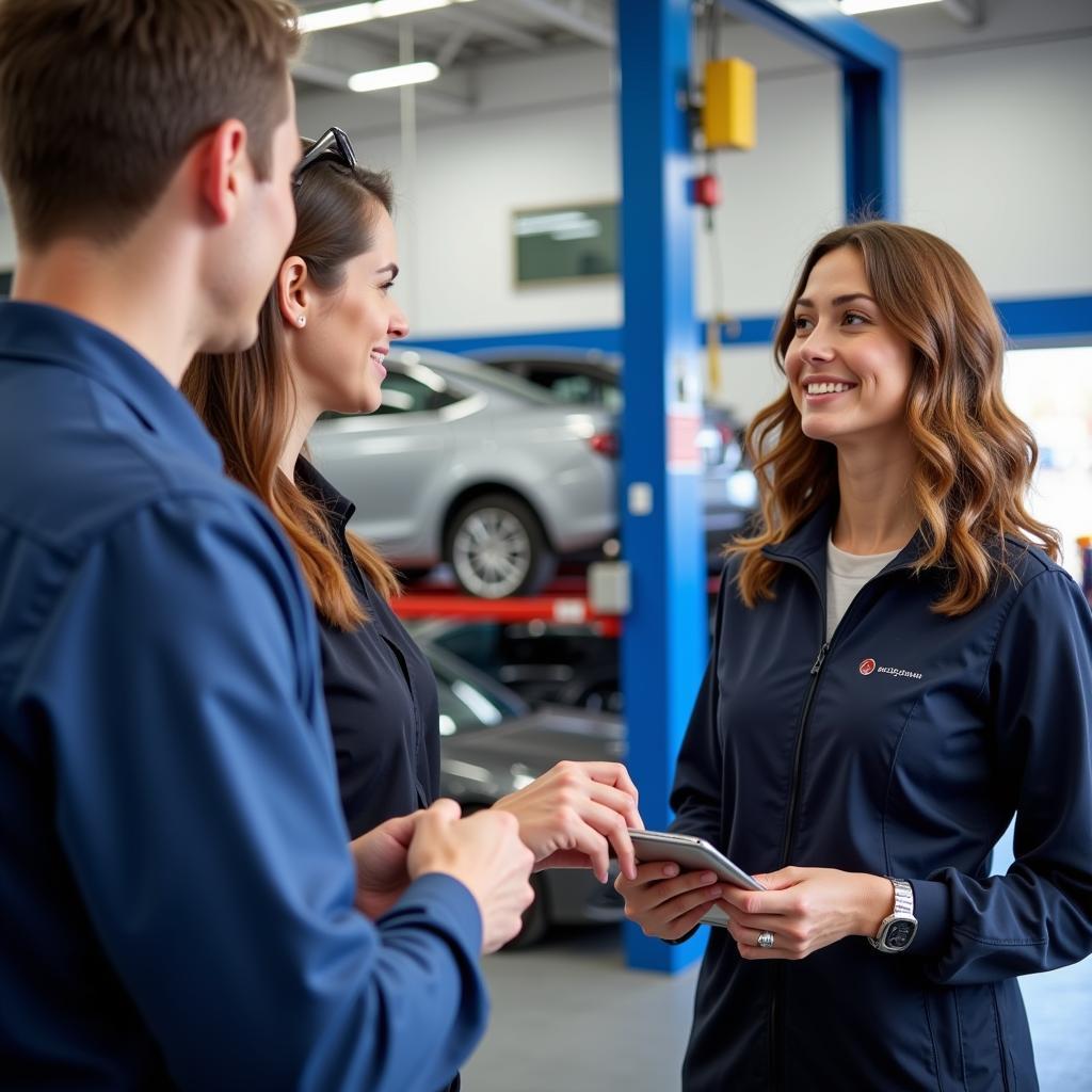 Customer Interaction at a Hawthorn Car Service Centre