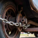 Potential risks of hook and chain towing