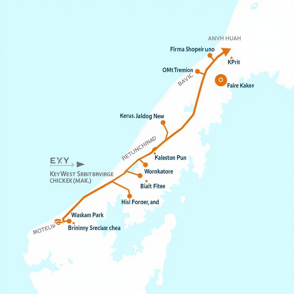 Key West Airport Transportation Map