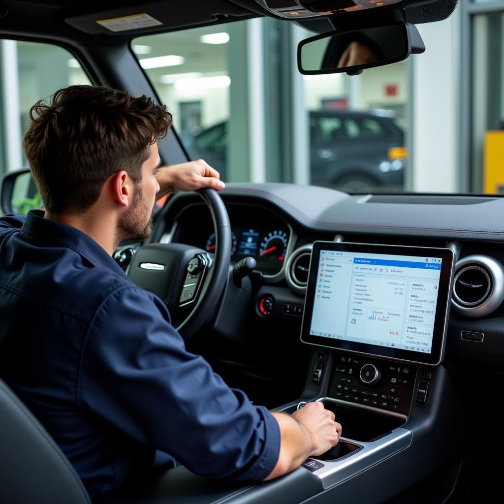 Land Rover Specialist in Bristol using Diagnostic Tools