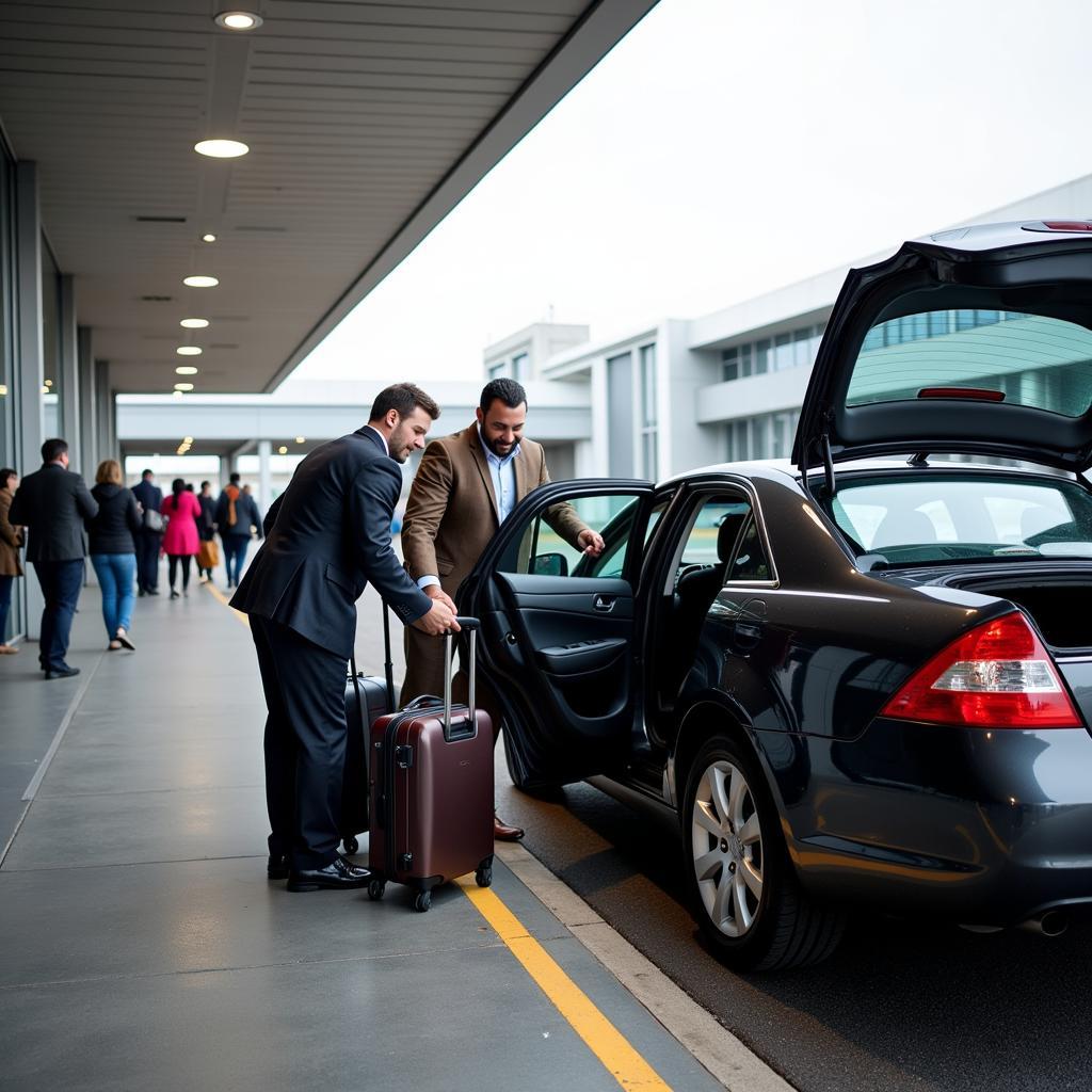 Car Service Drop-off at Logan Airport