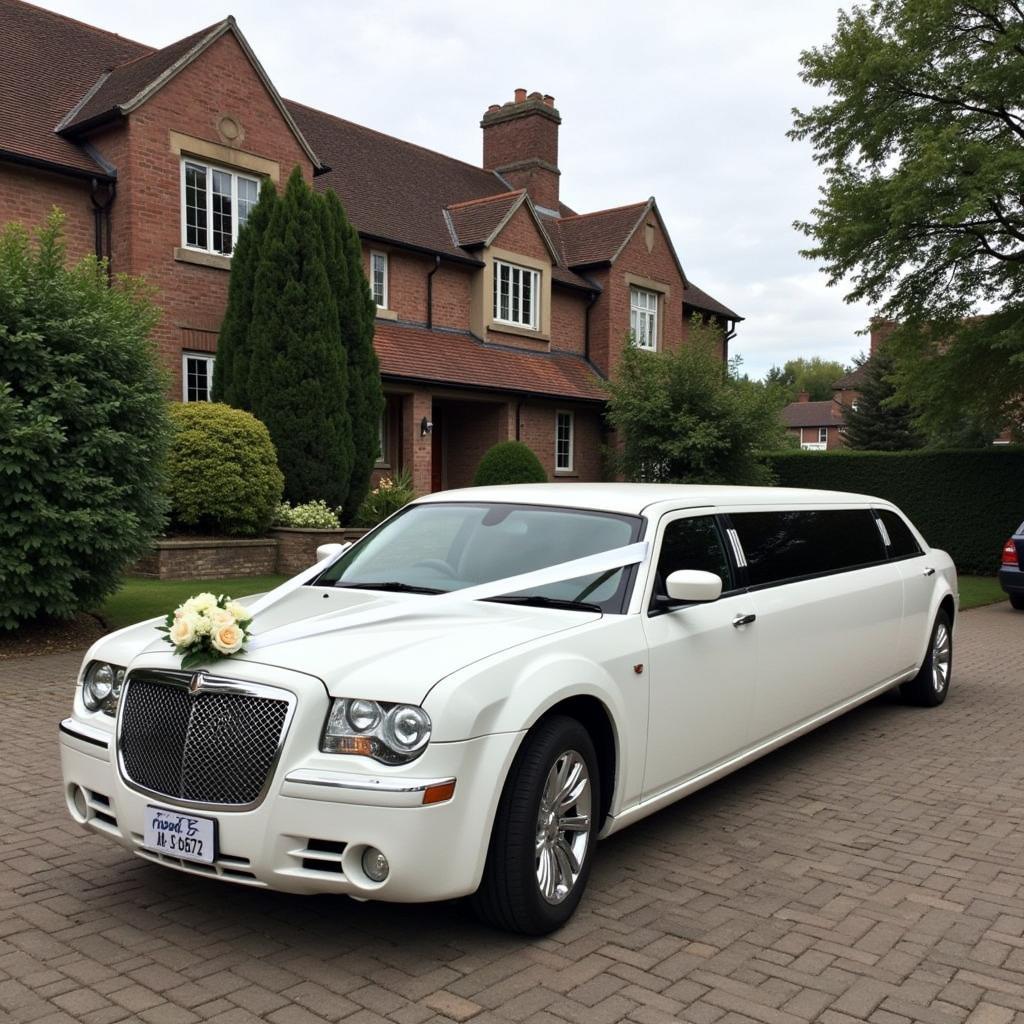 Luxury Limousine for Wedding Transportation