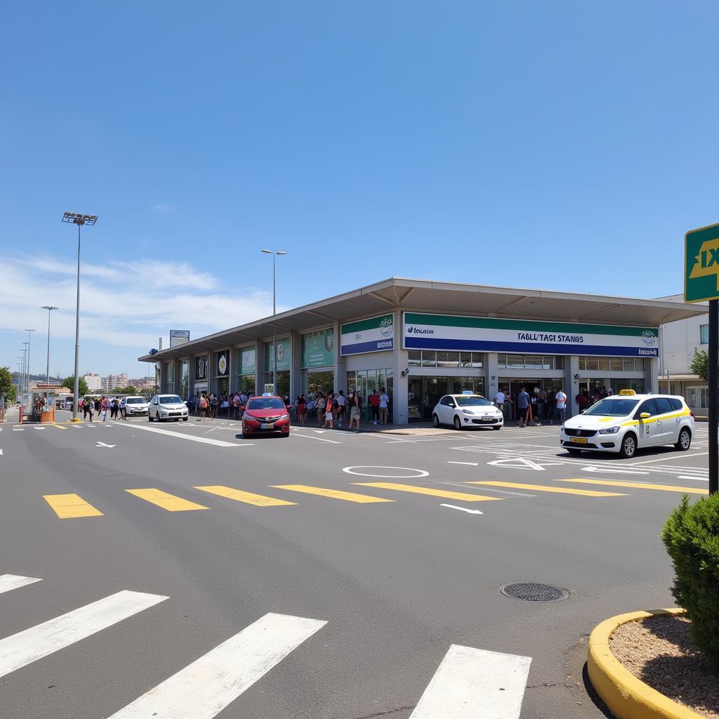 Malaga Airport Taxi Stand