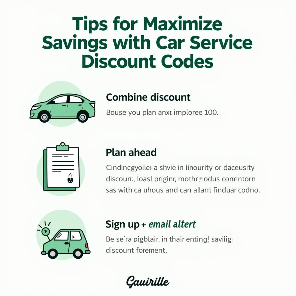 Tips for Maximizing Car Service Discount Code Savings