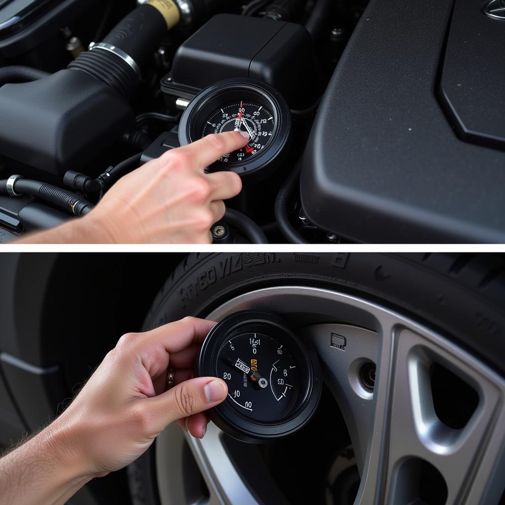 Maintaining your Mercedes-Benz: Checking fluids and tire pressure