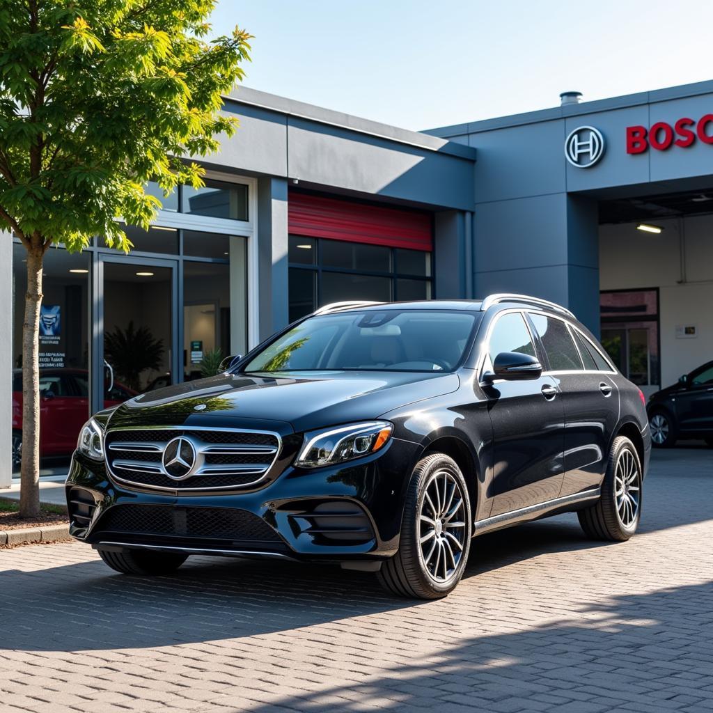 Mercedes at Bosch Service Center