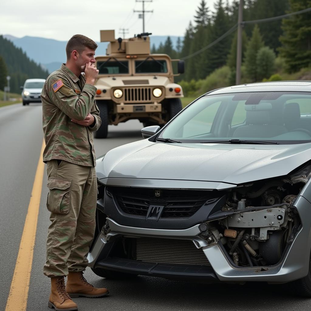 Military Car Breakdown Roadside Assistance