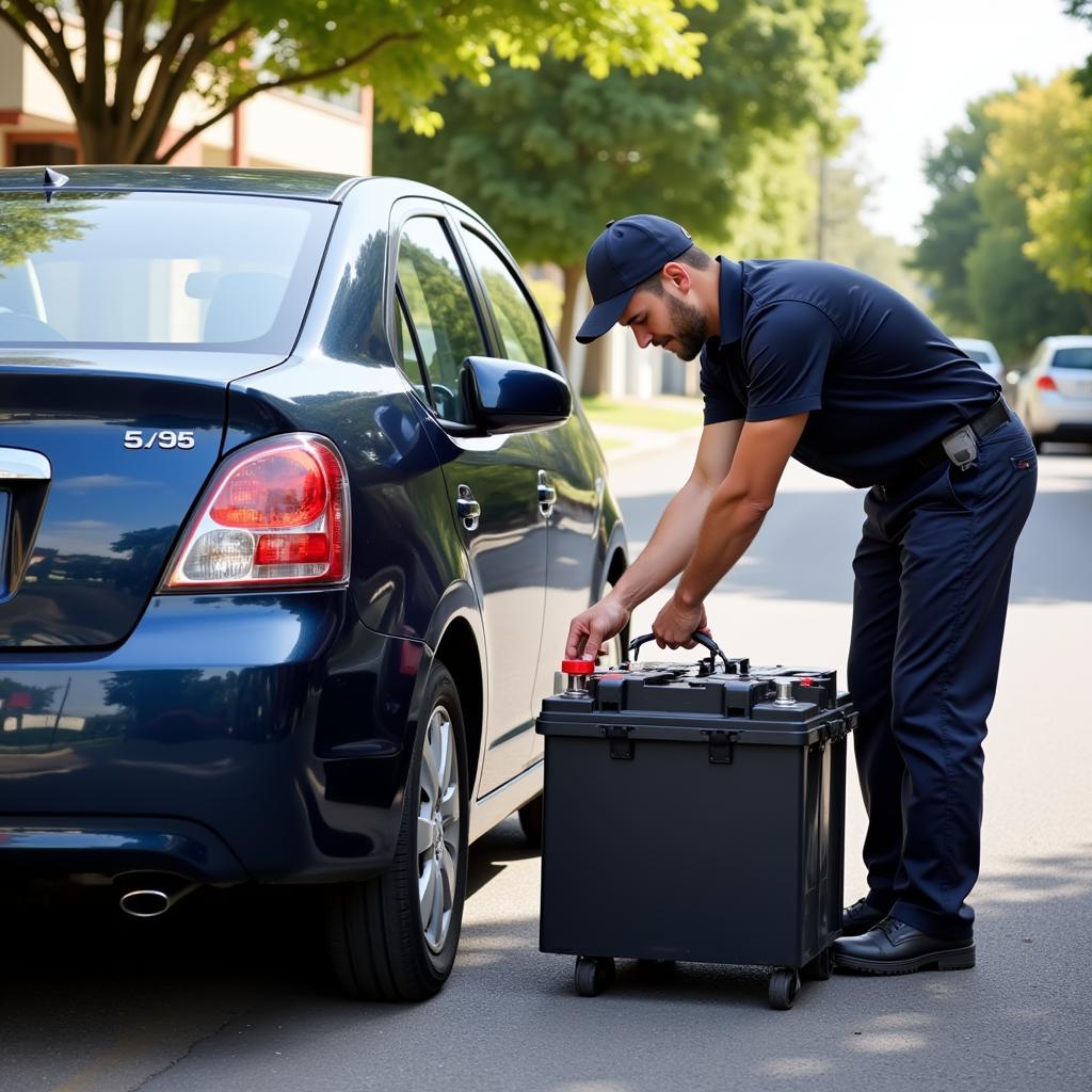 Mobile Car Battery Replacement in Melbourne's South East