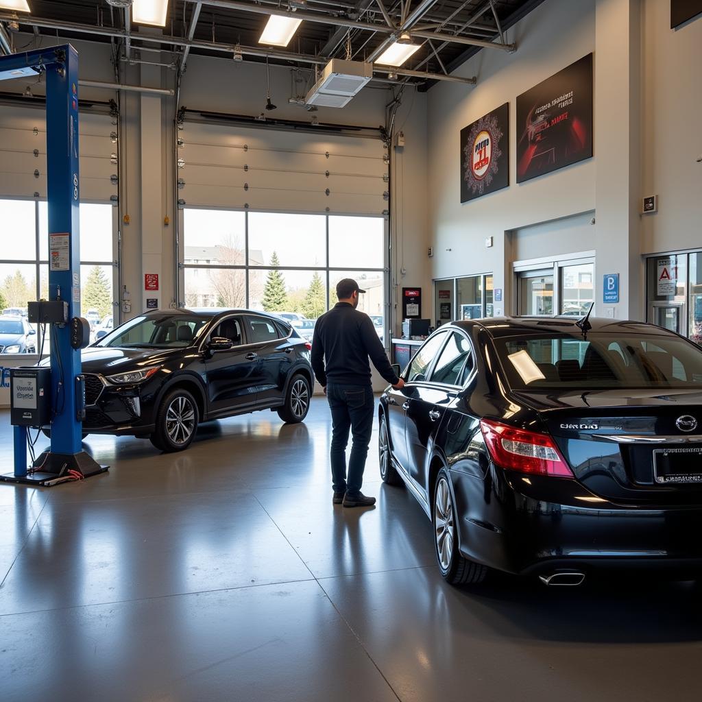 Modern Car Repair Shop in Renton