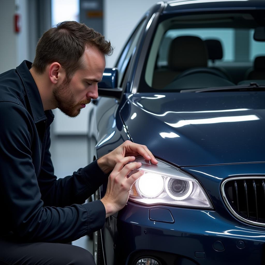 MOT Testing in a Castleford Center