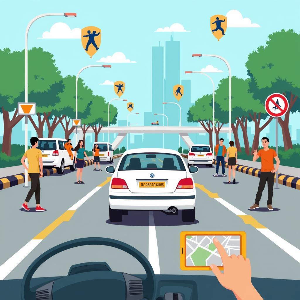 Navigating Mumbai's traffic: Tips for driving safely and efficiently.