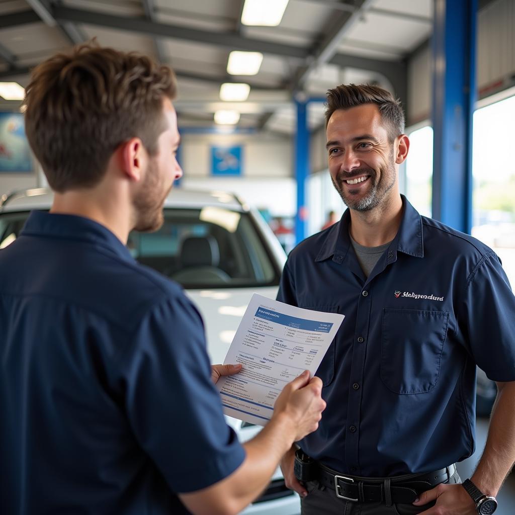 Negotiating the Price of a Car Service